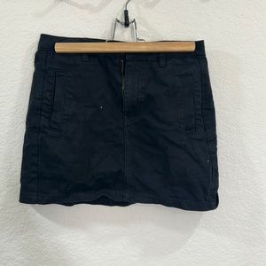 Pacsun black Jean skirt